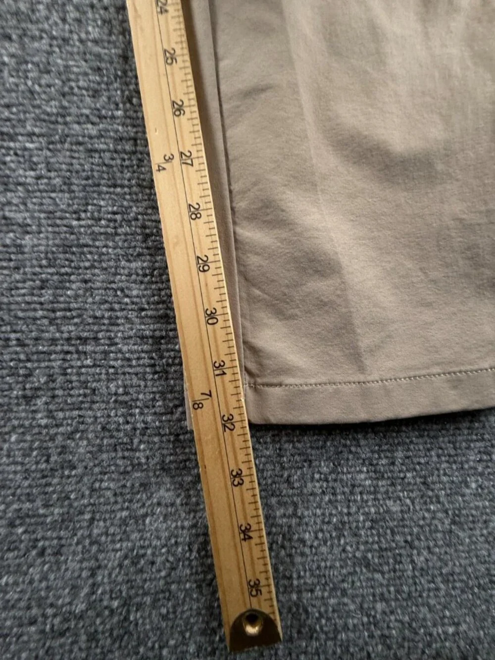 Vineyard Vines OTG Pants On The Go Beige Performance 32x32 Blend ACTL 33X32